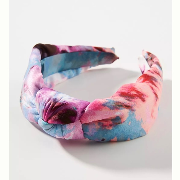 Anthropologie Accessories - Anthropologie Kachel Sunset Tie-Dye Knotted Headband